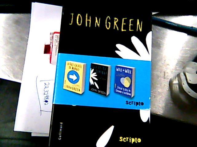 Coffret de 3 livre john green