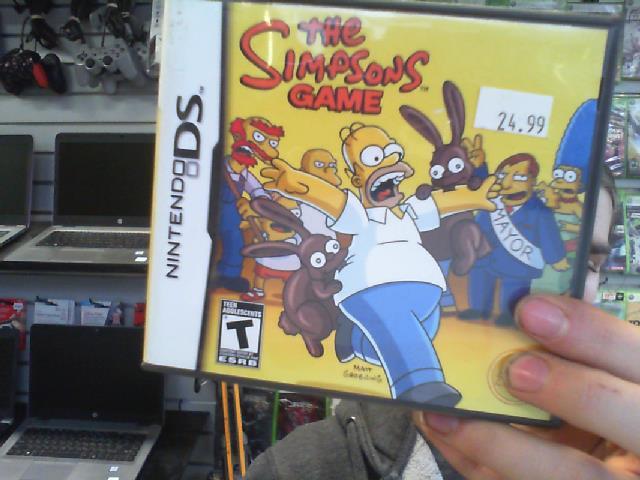 The simpsons game