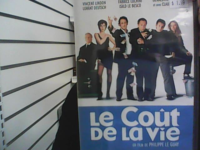 Le cout de la vie