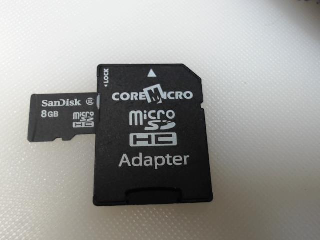 Carte micro sd 8gb+adapteur