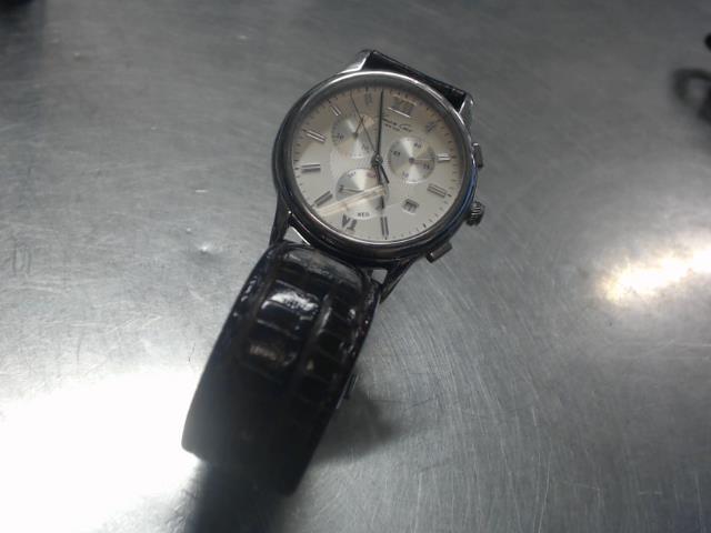 Montre brac cuir