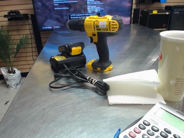 Drill dewalt +batt +char