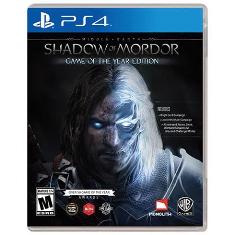 Shadow of mordor ps4