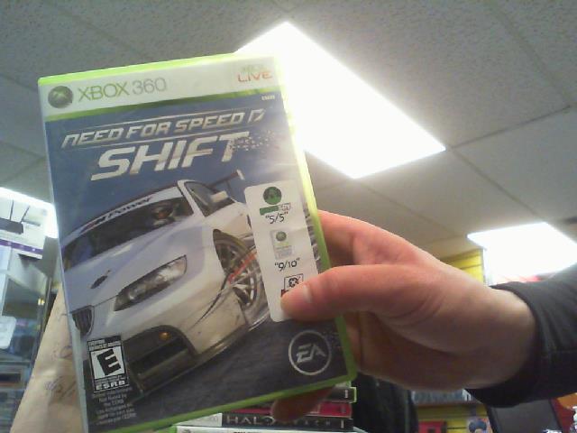 Need for speed shift