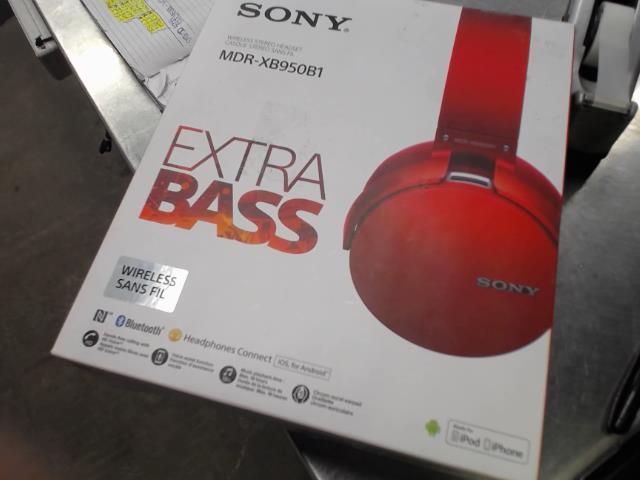 Ecouteur sony extra-bass defau