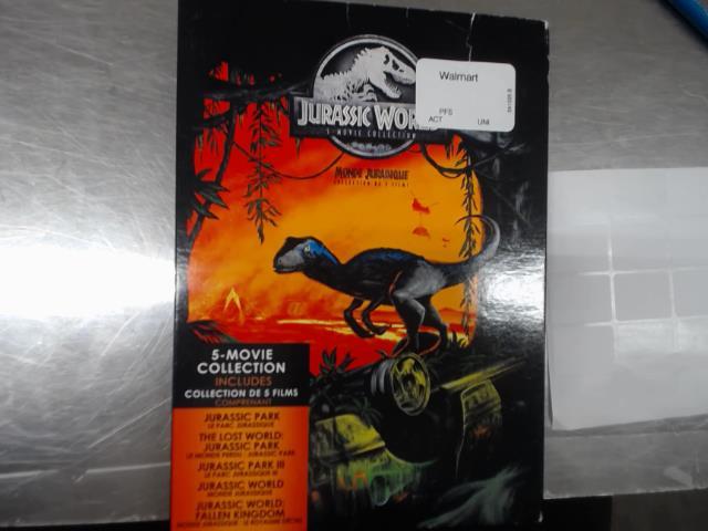 Jurassic world 5-movie coll.