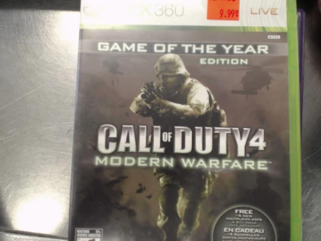 Modern warfare duty 4