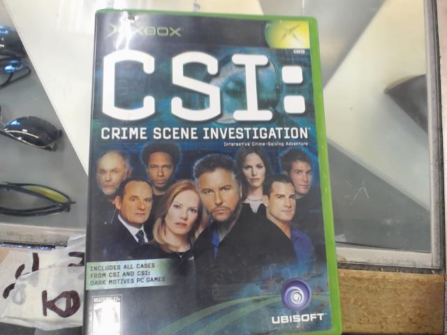 Csi: crime scene investigation