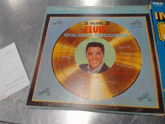 Vinyl elvis vol.3 golden rec.