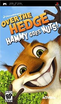 Over the hedge hammy goes nuts