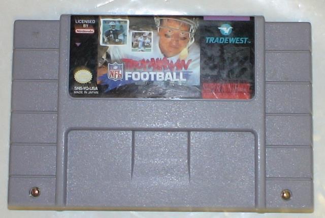 Troy aikman football snes