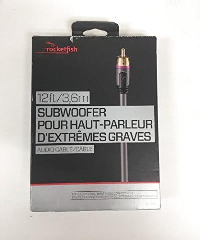 12ft subwoofer cable