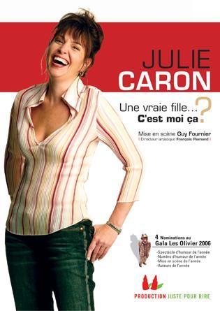 Julie caron une vrai fille