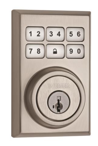 Electronic keypad deadbolt