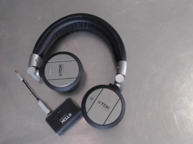 Wireless hi-fi headphones+acc