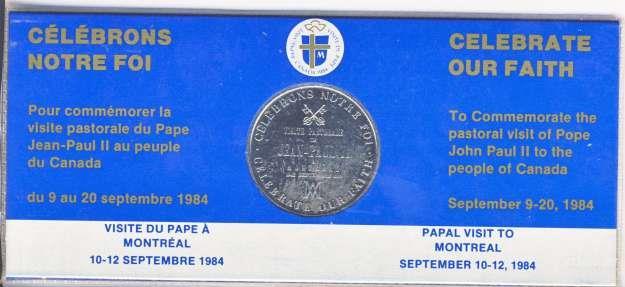 Piece visite papal 1984