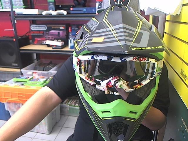 Casque bike + lunette