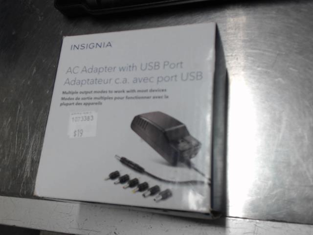 Ac adapter with usb port