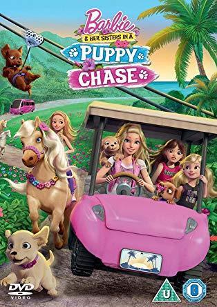 Barbi in the puppy chase