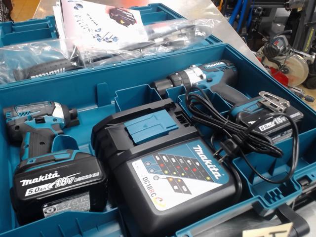 Kit makita drill+impact neuf