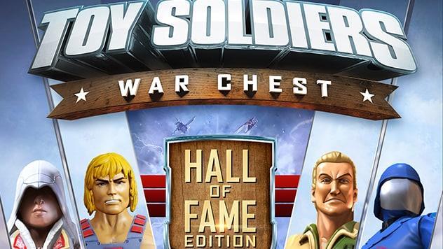 Toy soldier war chest