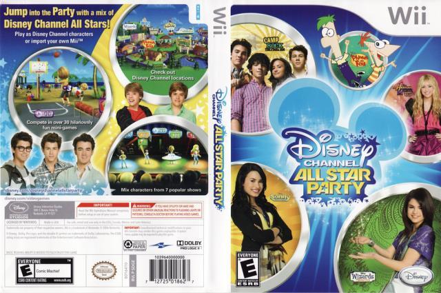 Disney channel all star wii