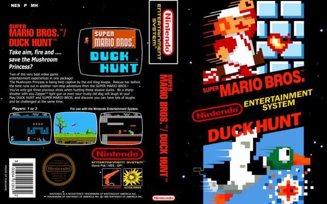 Mario bros shop and duck hunt