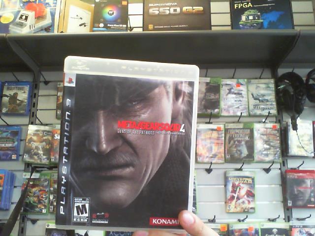 Metal gear solid 4