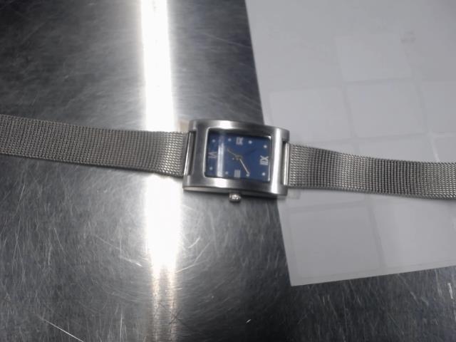 Montre femme grise bleue