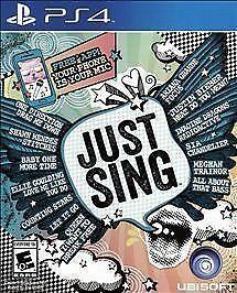 Just sing