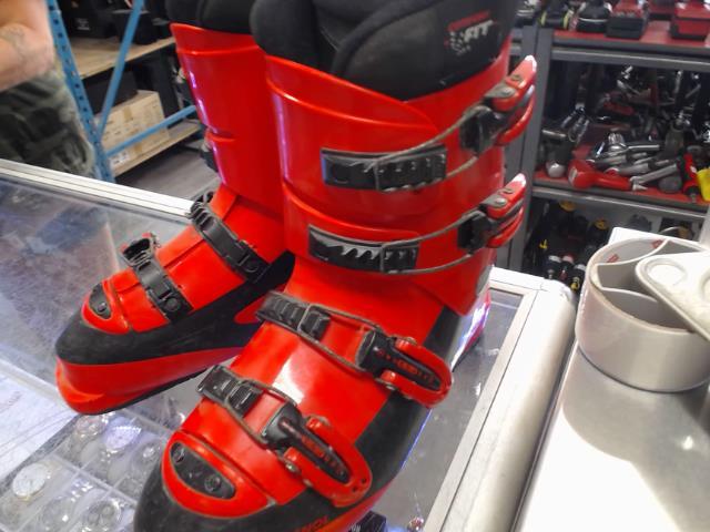 Botte ski 8.5 rouge