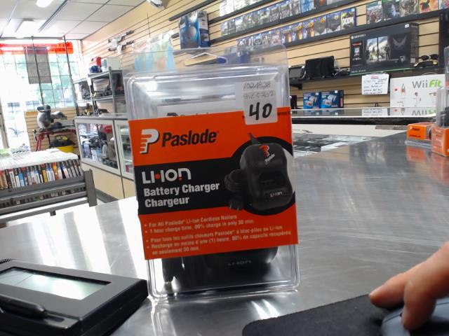 Chargeur lithium paslode