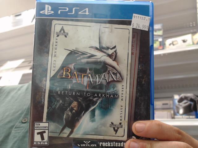 Batman return to arkham