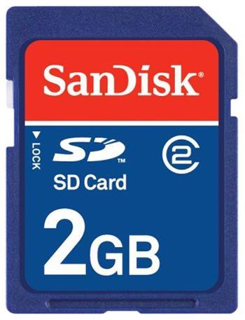 Carte sd 2 gb