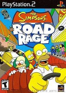 Simpsons road rage