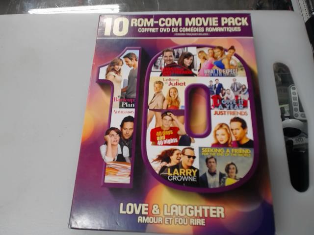 10 rom-com movie pack