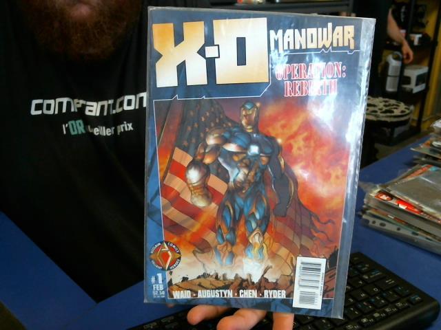 X-o manowar #1