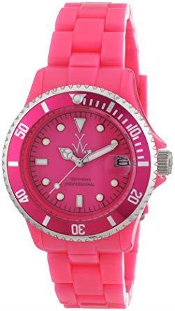 Pink wrist watch