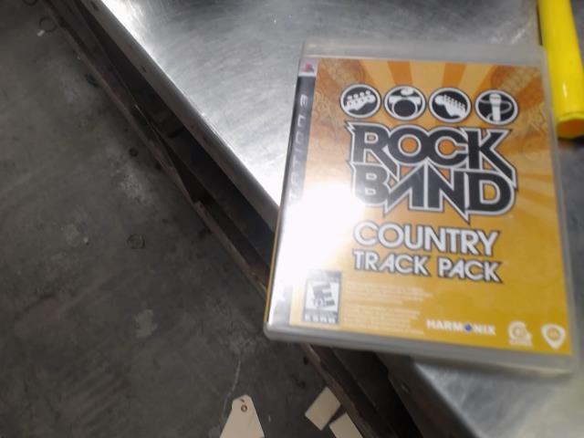 Rock band country track pack