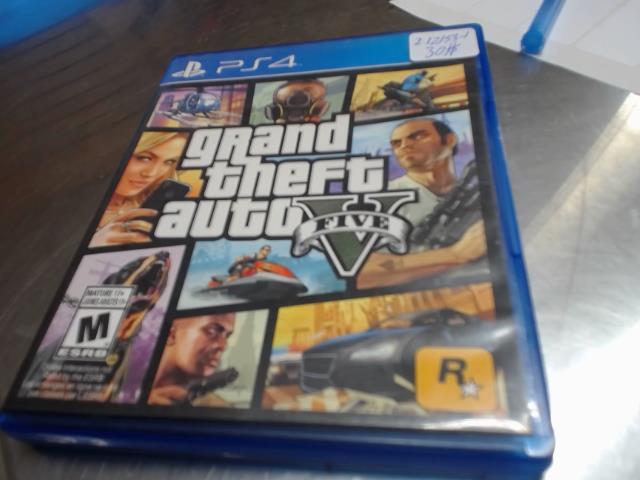 Jeu de ps4 gta v