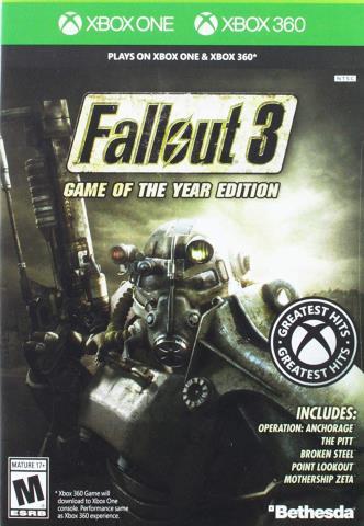 Fallout 3 game of the year edition