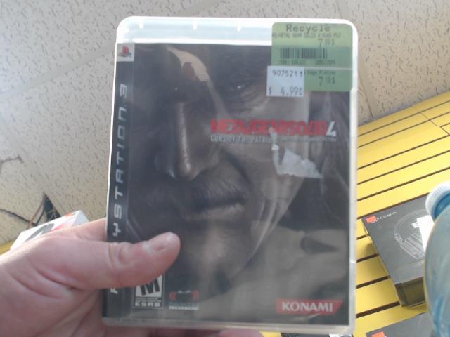 Metalgear solid 4