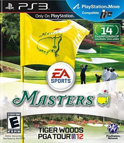 Masters : tiger woods pga tour 12