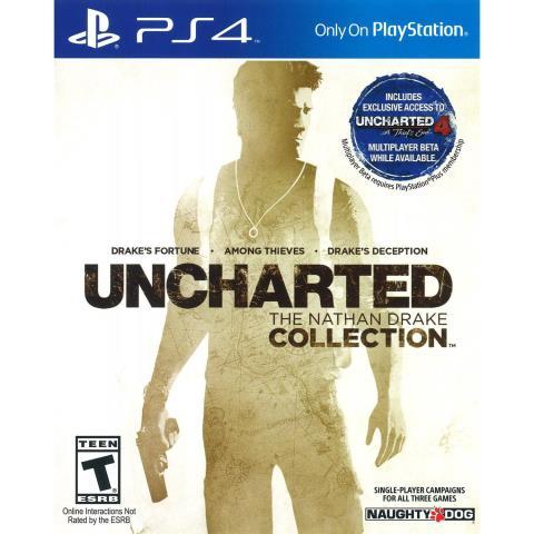 Uncharted the nathan drake coll ps4