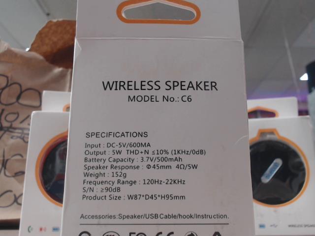 Wireless speaker