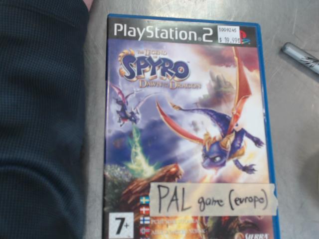 Spyro dawn of the dragon ps2 pal (euro)