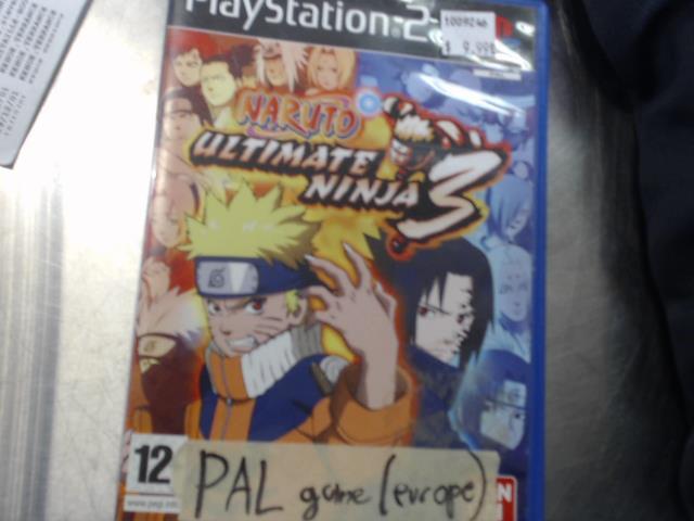 Naruto ultimate ninja 3 ps2 pal (europe)