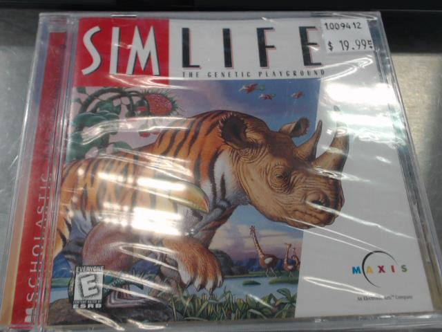 Sim life genetic 1998 sealed new pc game