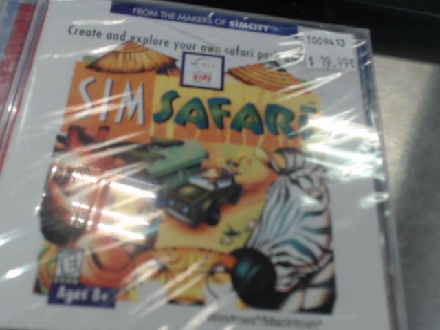 Sim safary 1998 sealed new pc game