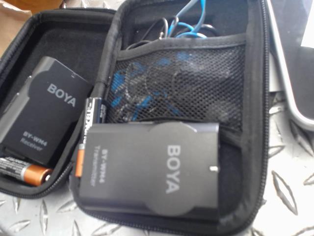 Receiver microphone boya noir